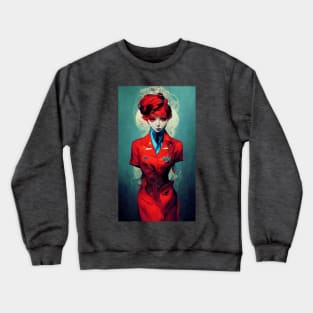 Future Human - 115 - Stewardess Crewneck Sweatshirt